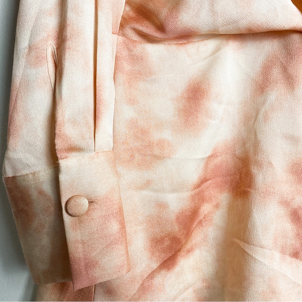 Vince Camuto Blush Pink Tie-Waist Blouse - Picture 6 of 6